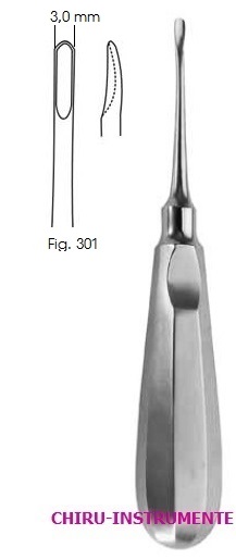 APICAL Wurzelheber Fig.301, 15 cm, 3 mm