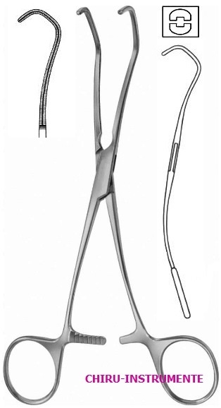 COOLEY-DERRA anastomosis clamps, 17 cm (6 ¾")