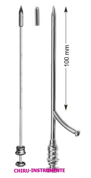 OCHSNER Gallenblasentrokar, Charr. 10, 14,5 cm