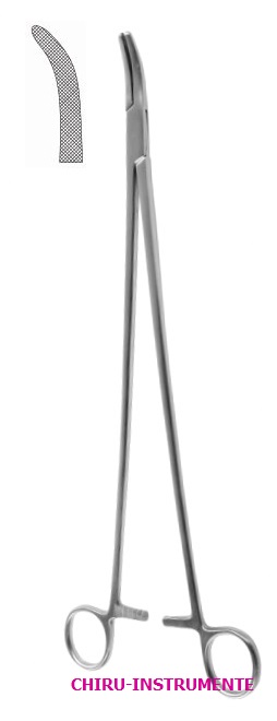 HEANEY needle holder, curved, 36 cm (14")
