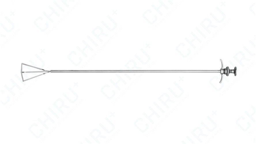 Fächerretraktor, Ø 5 mm, gebogen