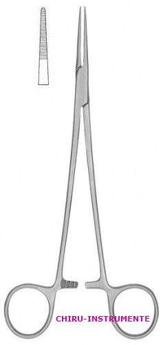 ADSON hemostatic forceps, 19 cm (7 ½"), straight
