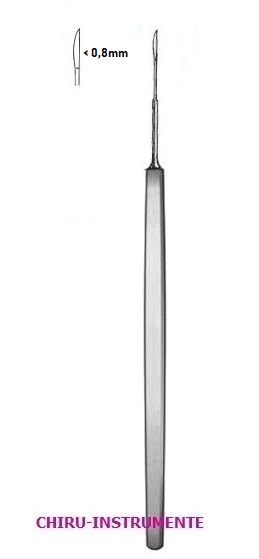 BOWMAN discission knife, 13 cm (5"), 0.8 mm