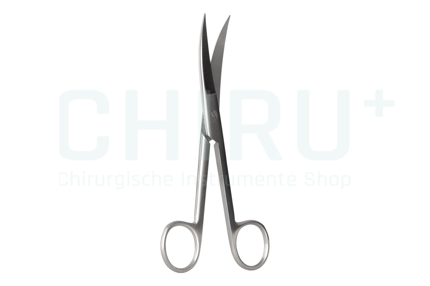 Chirurgische Schere, gebogen, sp./sp., 16,5 cm 