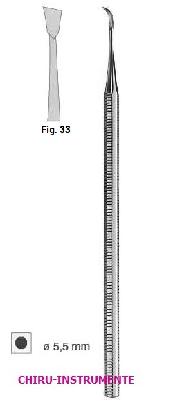Zahnreiniger, Fig. 33, achtkant, 15cm