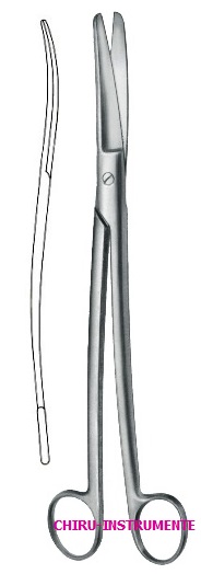 SIEBOLD Schere,S- förmig gebogen, st./st., 24 cm