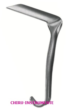 JACKSON vaginal speculum, 100 x 38 mm, 17.5 cm (7")