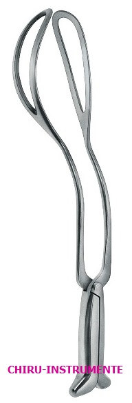 PIPER obstetrical forceps, 44 cm (17 ½") PIPER obstetrical forceps, 44 cm (17 ½")