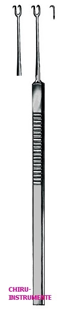 GUTHRIE Fixier-Doppelhäkchen, Fig. 1, 15,5 cm, spitz GUTHRIE Fixier-Doppelhäkchen, Fig. 1, 15,5 cm, spitz