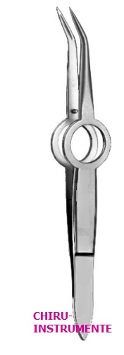 SHAAF Cilienpinzette, abgebogen, glatt, 9,5cm SHAAF Cilienpinzette, abgebogen, glatt, 9,5cm