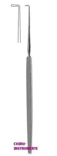 CUSHING nerve hook, 4mm, 19 cm (7 ½")
