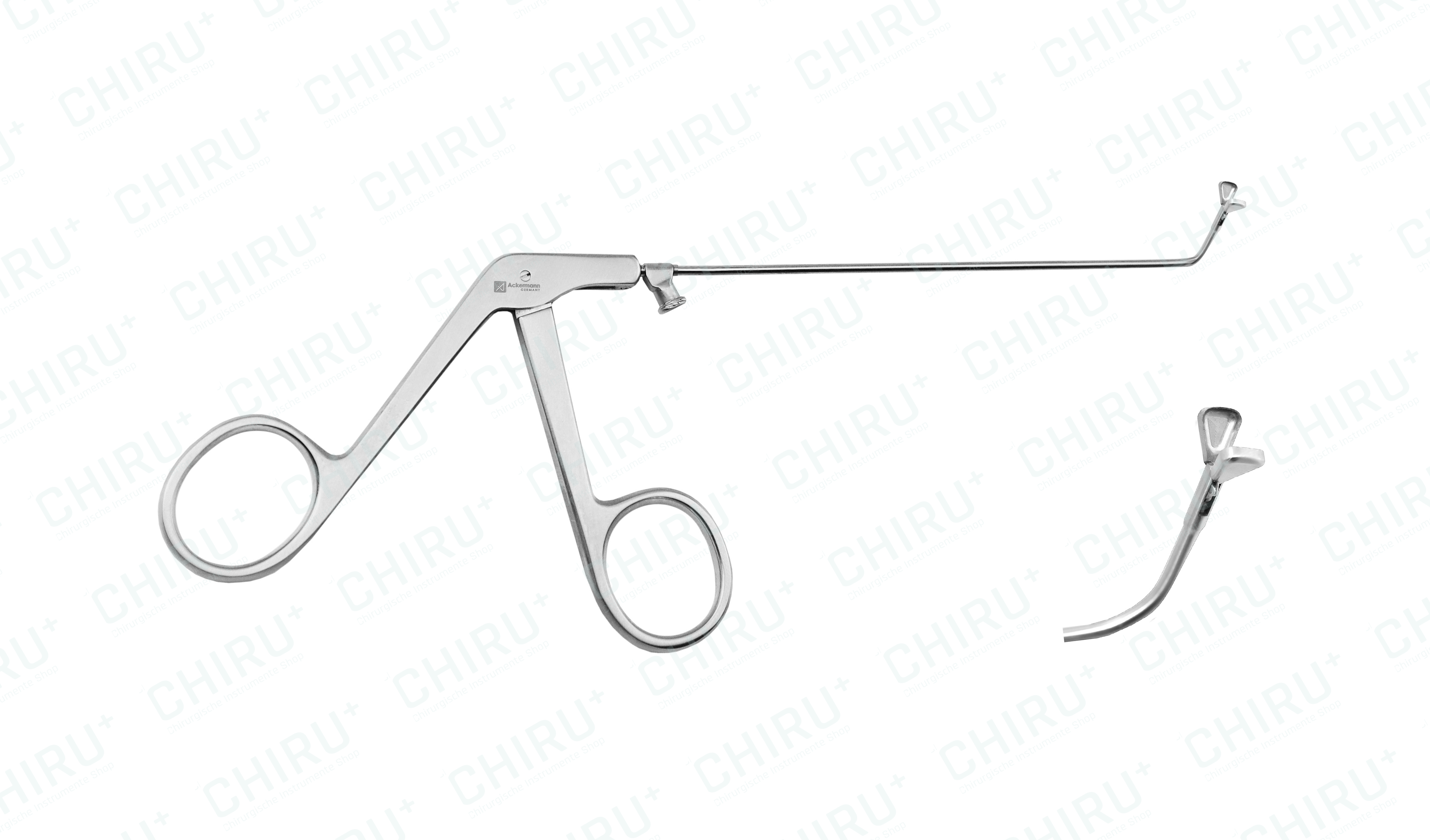 BINNER Polyp Forceps, pear-shaped, horizontal opening, 13 cm
