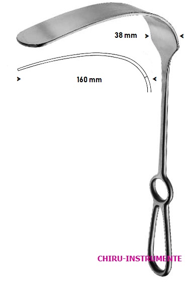 KELLY Wundhaken, 160x38mm, 27cm KELLY Wundhaken, 160x38mm, 27cm