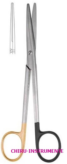 MAYO- LEXER Präperierschere, gerade, 16 cm, Hartmetall (TC) MAYO- LEXER Präperierschere, gerade, 16 cm, Hartmetall (TC)