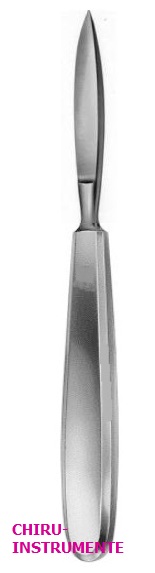 LANGENBECK Resektions Messer, 5,5cm Klinge, 18cm
