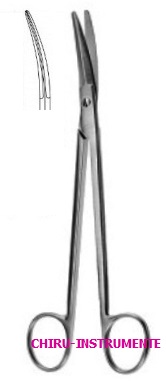 PRINCE tonsil scissors, curved, 17 cm (6 ¾")