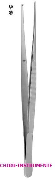 POTTS-SMITH chirurgische Pinzette, 1 x 2 Zähne, 18 cm, glatt POTTS-SMITH chirurgische Pinzette, 1 x 2 Zähne, 18 cm, glatt