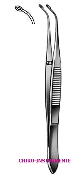 ARRUGA Kapselpinzette, gebogen, 10cm ARRUGA Kapselpinzette, gebogen, 10cm