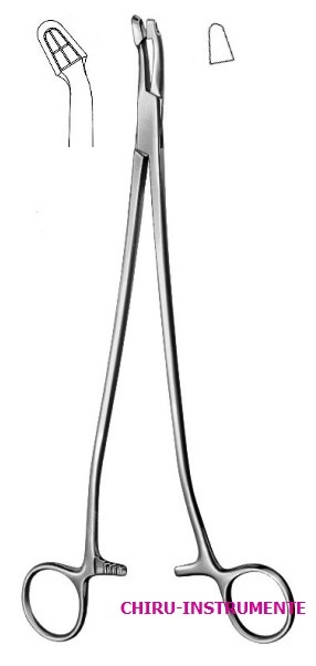 VAN DOREN Biopsiezange, Fig. 2, 25 cm, mit Sperre