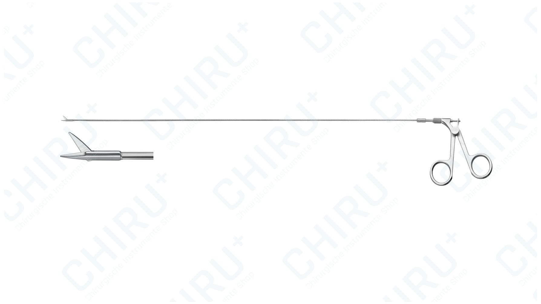 Schere, spitz, einfachbeweglich, halb-starr, 7 Fr., 400 mm AL Schere, spitz, einfachbeweglich, halb-starr, 7 Fr., 400 mm AL