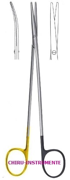 METZENBAUM- FINO Schere,gebogen, st./st., 18 cm, Hartmetall (TC), Supercut (SC) METZENBAUM- FINO Schere,gebogen, st./st., 18 cm, Hartmetall (TC), Supercut (SC)