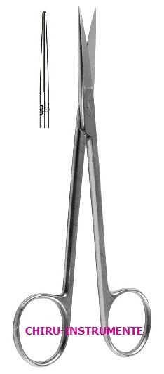 JOSEPH scissors, straight, sh/sh, 14 cm (5 ½")