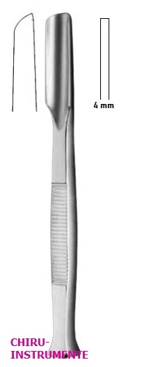 Hohlmeissel, 4mm, 13,5cm Hohlmeissel, 4mm, 13,5cm