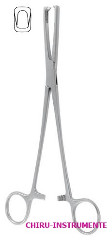 JACOBS uterine tenaculum forceps, 21 cm (8 ¼"), straight JACOBS uterine tenaculum forceps, 21 cm (8 ¼"), straight