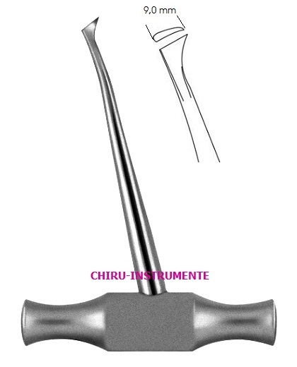 BARRY Wurzelheber, Fig. 322 L, 11cm, 9mm