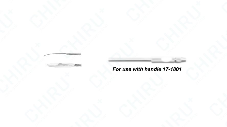 Banana knife, smooth, insert only for use with 17-1801