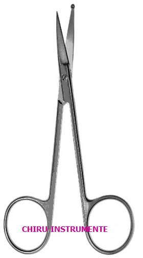 PERWITZCHKY Gefäß/ Coronal Schere,11 cm, ein Blatt geknöpft PERWITZCHKY Gefäß/ Coronal Schere,11 cm, ein Blatt geknöpft