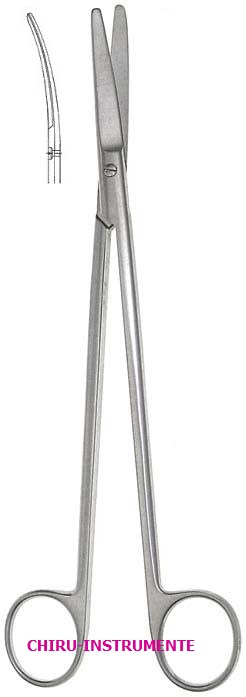 WERTHEIM Schere,gebogen, st./st., 14,5 cm