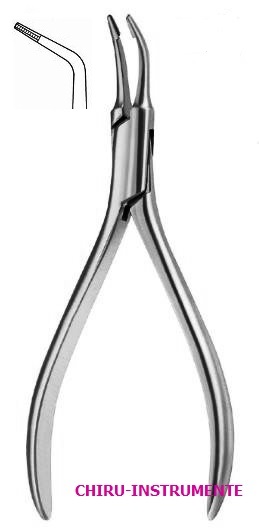 NERVKANAL Zange, gewinkelt, 12,5cm NERVKANAL Zange, gewinkelt, 12,5cm