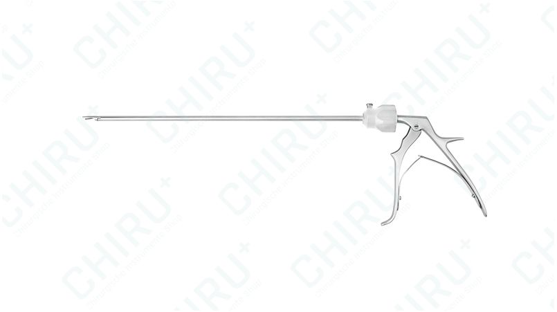 Endoskopische Clip Anlegezange, weiß (M), Townsend Griff, Ø 10 mm, 330 mm für VeSeal Clips™