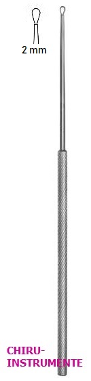 BILLEAU, Ohr-Schlinge, Fig. 1, 2mm, 16,5cm BILLEAU, Ohr-Schlinge, Fig. 1, 2mm, 16,5cm