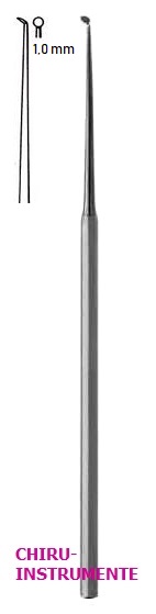 ROSEN Rundschnittmesser, Ø 1mm, 45°, 15cm