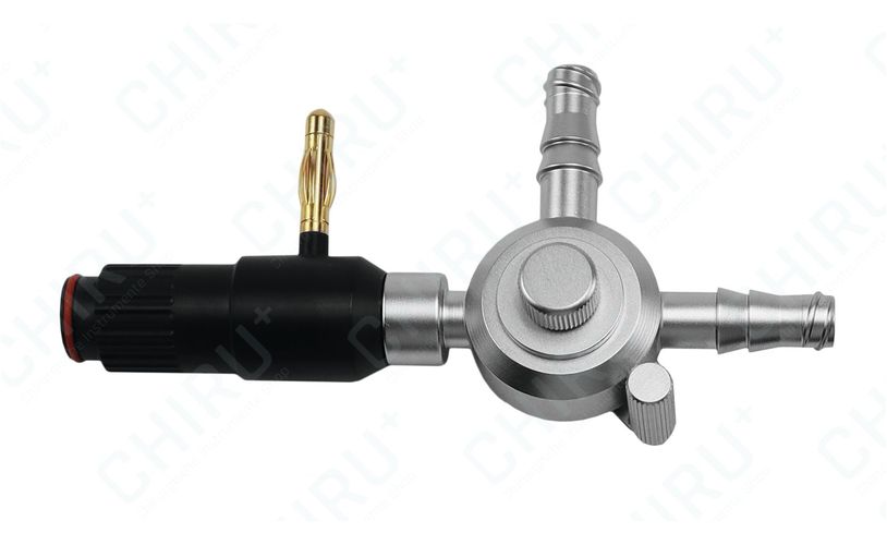 2-way valve, for adaptable electrodes