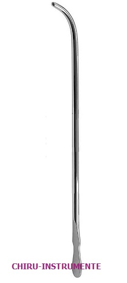 OTIS Harnröhrenbougie,  10 Ch, 30 cm, gebogen
