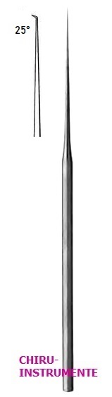 BARBARA ear needle, 25°, 1.0 mm