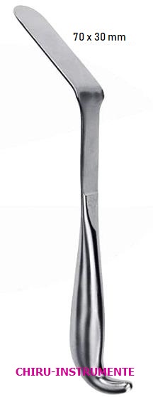DOYEN vaginal retractor, 70 x 30 mm, 24 cm (9 ½")
