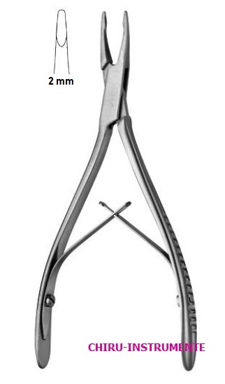 FRIEDMANN-MINI bone rongeur, straight, 12 cm (5") FRIEDMANN-MINI bone rongeur, straight, 12 cm (5")