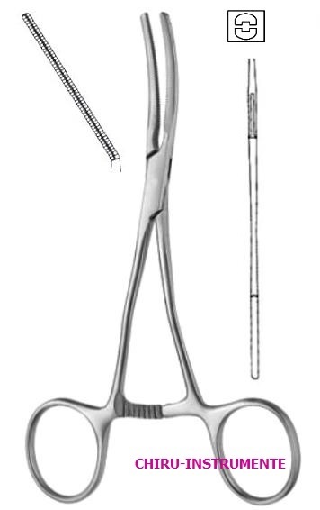 COOLEY ATRAUMA Kindergefäßklemme, Fig. 3, Maul 30mm, 14,5cm