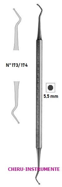 EXKAVATOR, zweiendig, ca.17cm, Fig. 173-174