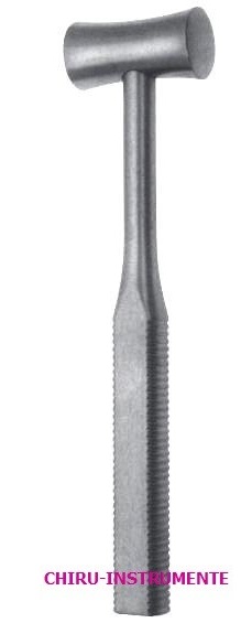 BERGMANN Hammer, Kopf aus Stahl, massiv, 400g, Ø 30mm, 24,5cm