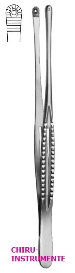MAYO grasping forceps, 23 cm (9"),  Russian model