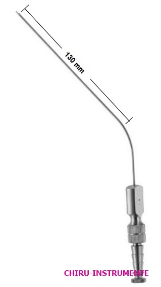 FERGUSSON suction tube, 130 mm, Ø 2.5 mm, 20.5 cm (8")