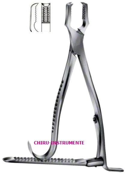 KERN Knochenhaltezange, mit Sperre, 15cm KERN Knochenhaltezange, mit Sperre, 15cm