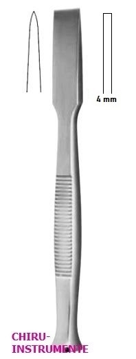 OSTEOTOM, Meissel, 4mm, 13,5cm