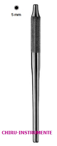 mouth mirror handle, Ø 5 mm, 12 cm (4 ¾"), round