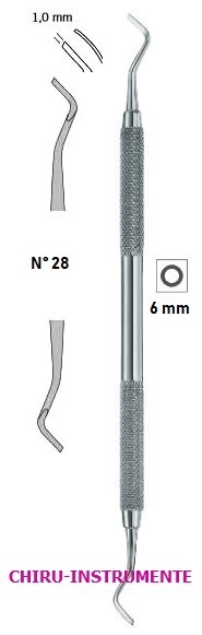 BLACK Schmelzmeißel, 17cm, Fig. 28